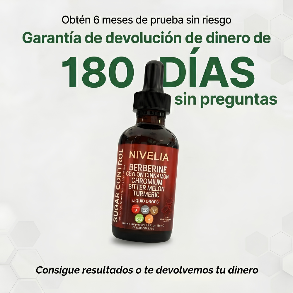 NIVELIA® BERBERINE - Baja y equilibra tu glucosa naturalmente