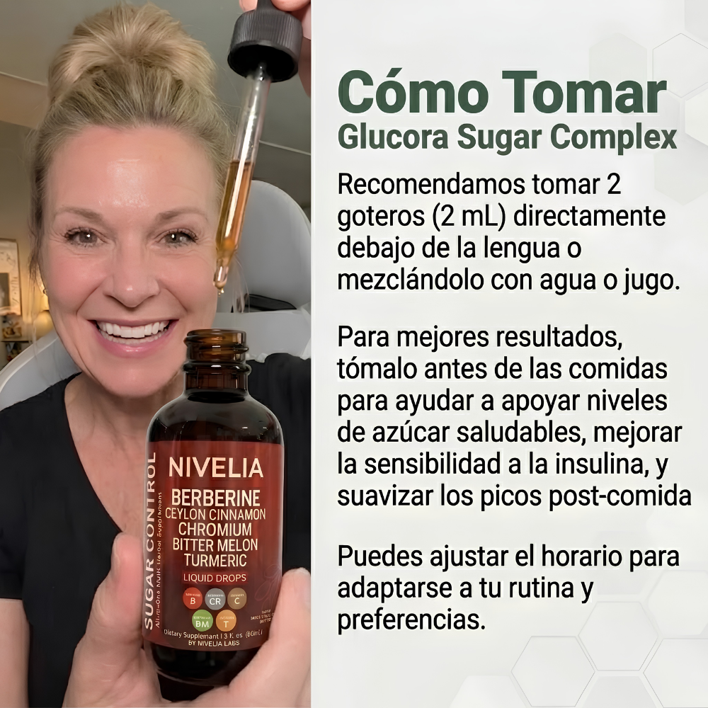 NIVELIA® BERBERINE - Baja y equilibra tu glucosa naturalmente