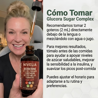 NIVELIA® BERBERINE - Baja y equilibra tu glucosa naturalmente