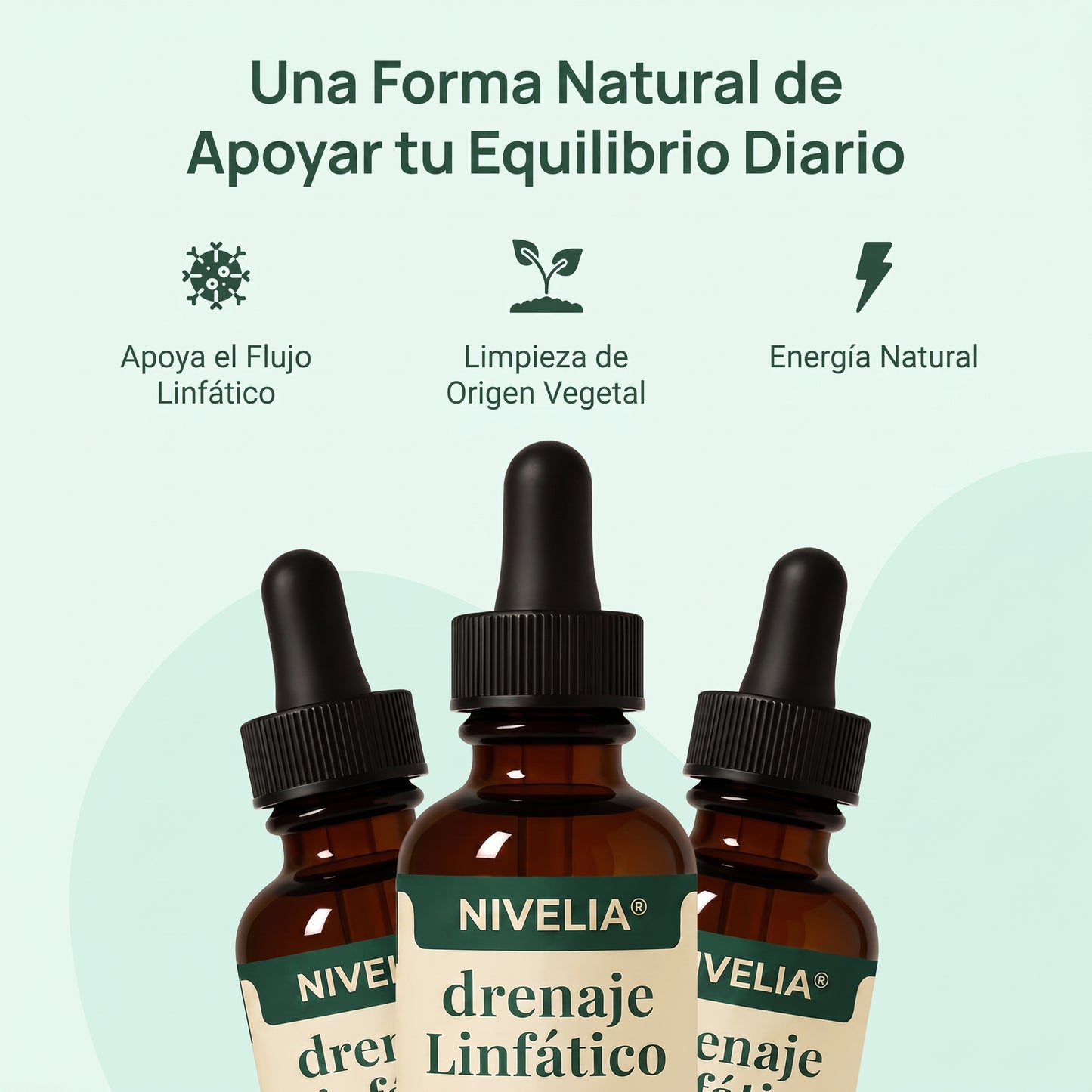 NIVELIA® Siéntete más ligera, menos hinchada y con energía de forma natural en solo 12 días