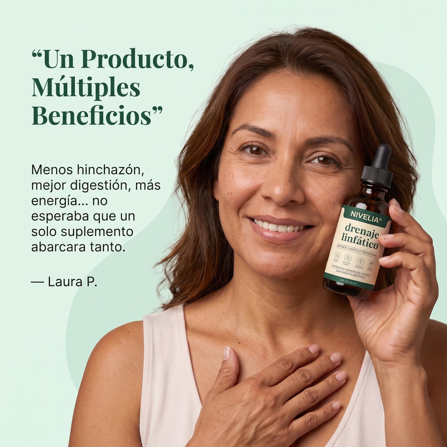 NIVELIA® Siéntete más ligera, menos hinchada y con energía de forma natural en solo 12 días