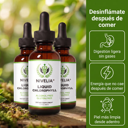 Gotas NIVELIA® | Clorofila Détox Intestinal